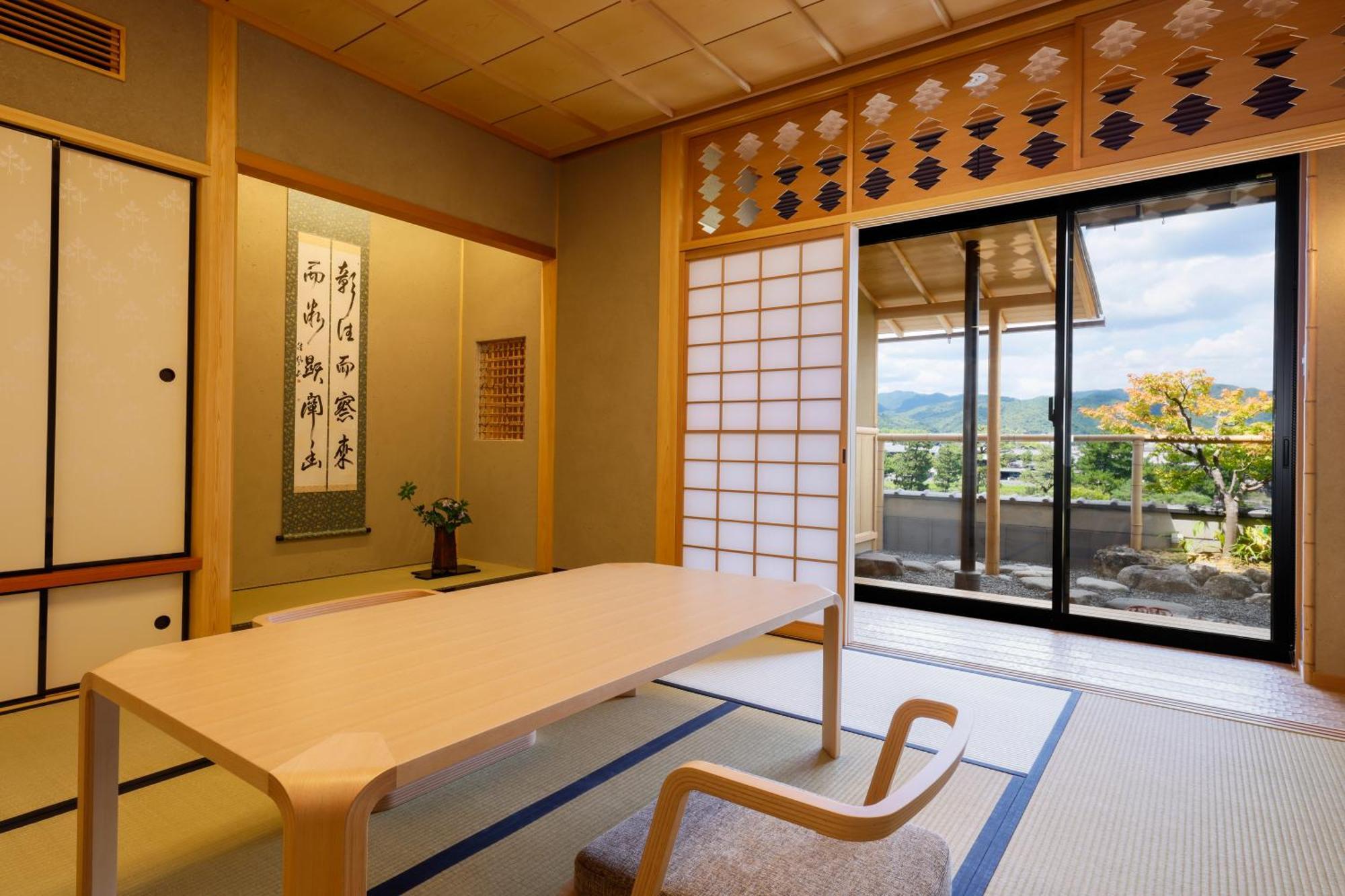 Kyoto Arashiyama Onsen Ryokan Togetsutei Luaran gambar