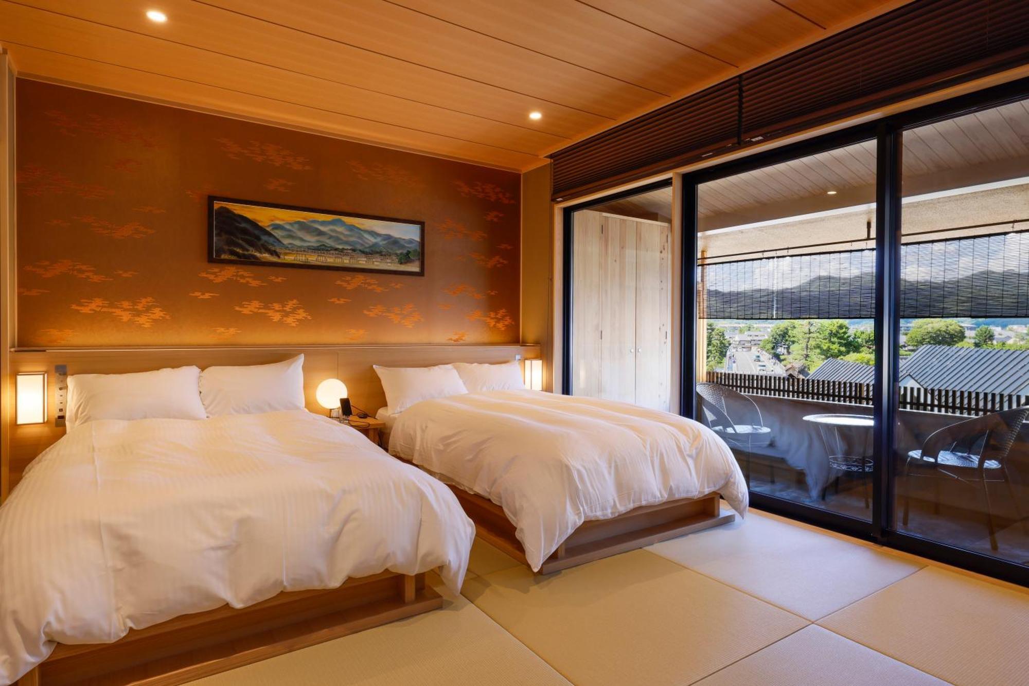 Kyoto Arashiyama Onsen Ryokan Togetsutei Luaran gambar