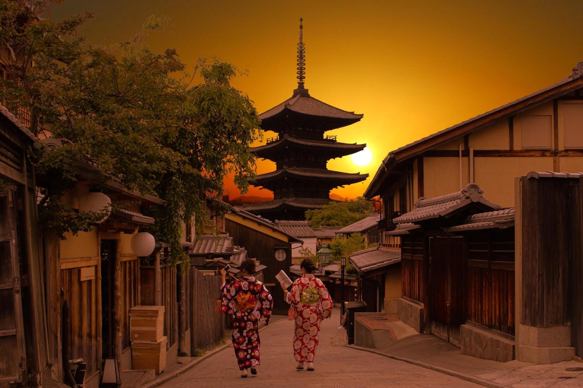 Kyoto Arashiyama Onsen Ryokan Togetsutei Luaran gambar