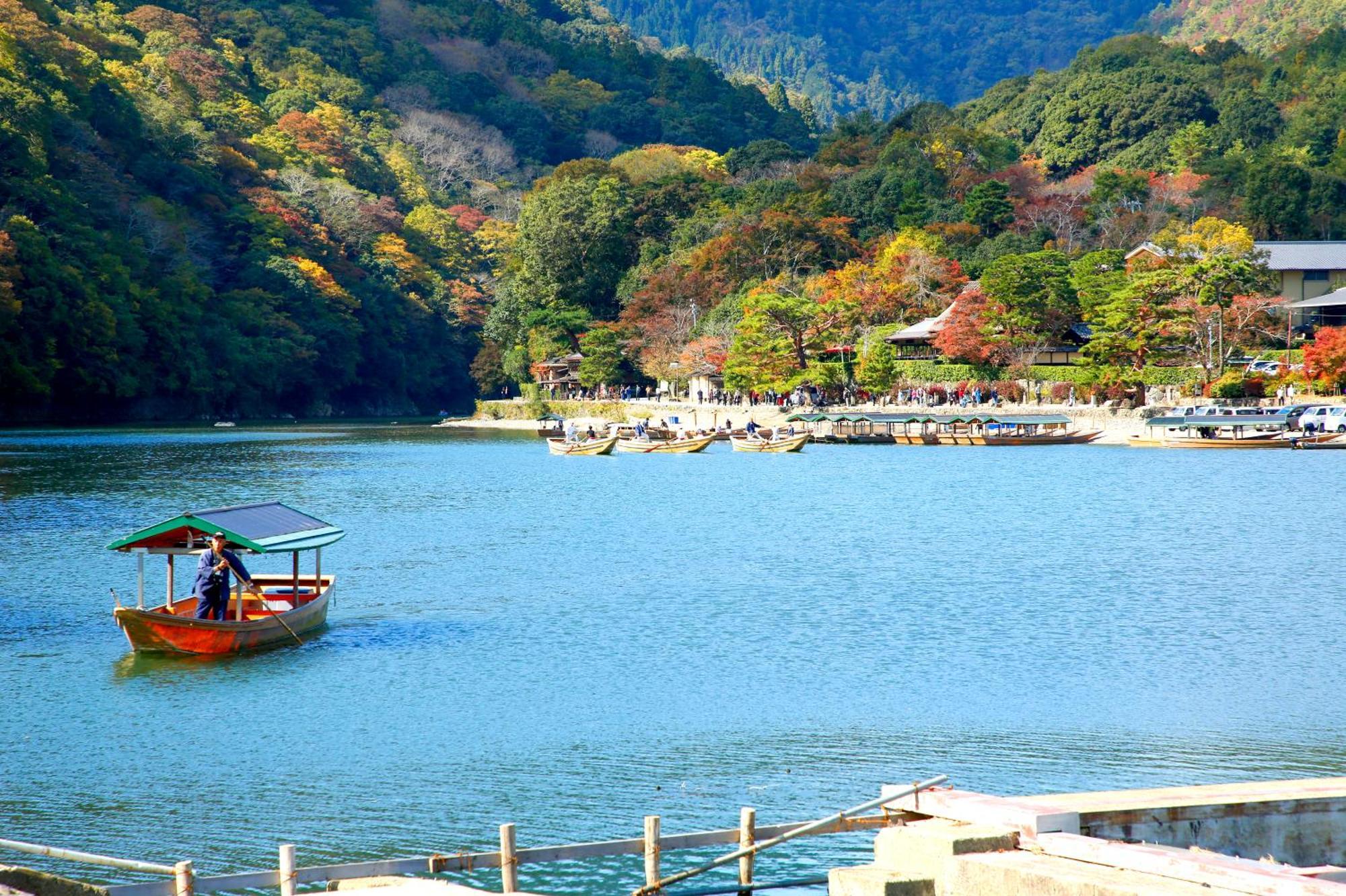 Kyoto Arashiyama Onsen Ryokan Togetsutei Luaran gambar