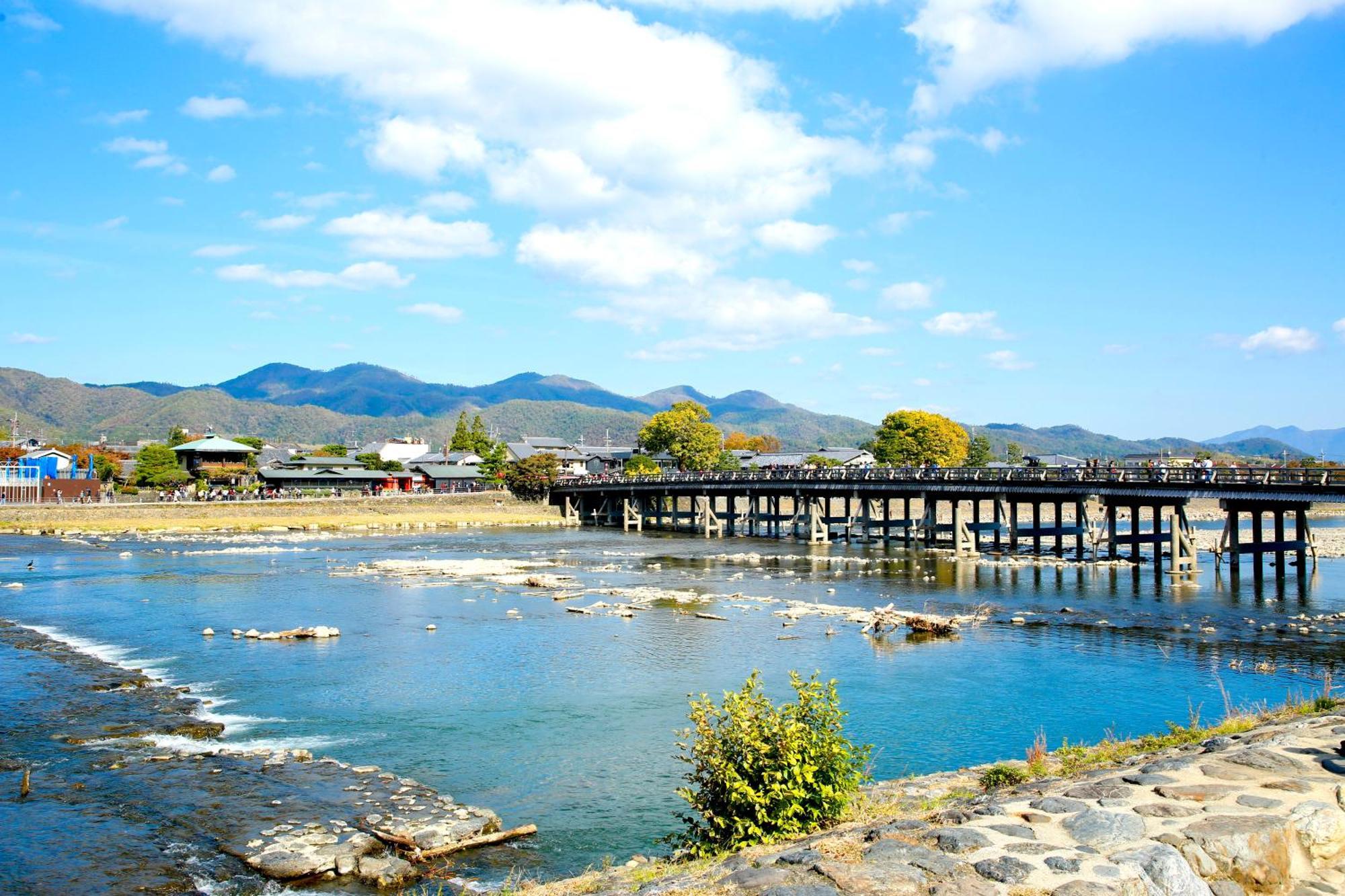 Kyoto Arashiyama Onsen Ryokan Togetsutei Luaran gambar